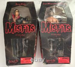 12 Action Figure MISFITS Set Jerry Only Doyle Wolfgang 1999 Boxes 21st Century