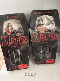 12 Action Figure MISFITS Set Jerry Only Doyle Wolfgang 1999 Boxes 21st Century