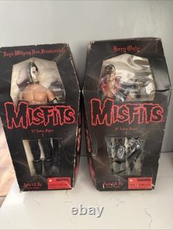 12 Action Figure MISFITS Set Jerry Only Doyle Wolfgang 1999 Boxes 21st Century