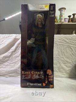 18 Neca Kurt Cobain Action Figure with Sound In Box 2007