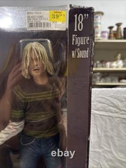 18 Neca Kurt Cobain Action Figure with Sound In Box 2007