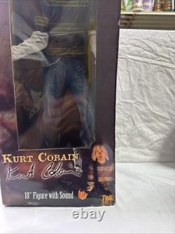 18 Neca Kurt Cobain Action Figure with Sound In Box 2007