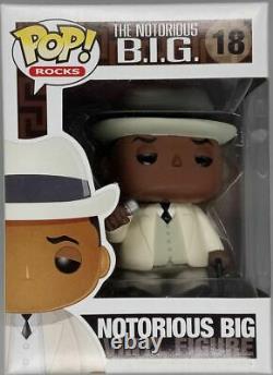 #18 Notorious B. I. G. Pop Rocks Funko POP Rare GRAIL Inc Pop Protector