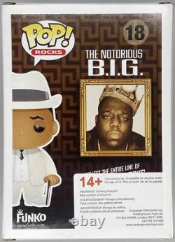 #18 Notorious B. I. G. Pop Rocks Funko POP Rare GRAIL Inc Pop Protector