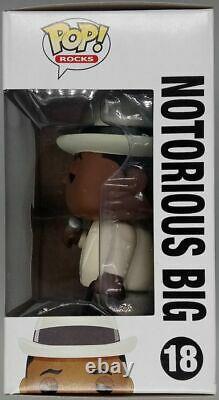 #18 Notorious B. I. G. Pop Rocks Funko POP Rare GRAIL Inc Pop Protector