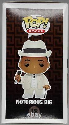 #18 Notorious B. I. G. Pop Rocks Funko POP Rare GRAIL Inc Pop Protector