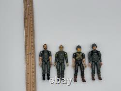1982s Lot of 4 Vintage GI Joe action figures