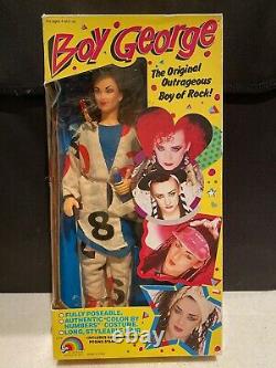 1984 LJN BOY GEORGE Doll Figure Color by Numbers Gear Sharpegrade Culture Club
