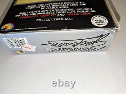 1984 Michael Jackson BEAT IT Outfit 12 Doll Figure SEALED Glove Mic Stand Box