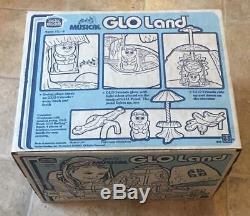 1985 Hasbro Musical GLO LAND playset unused MISB for Glo Worms Friends
