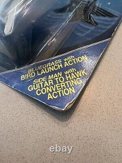 1986 Vintage SilverHawks Bluegrass with Side Man by Kenner, Mint on Sealed Card