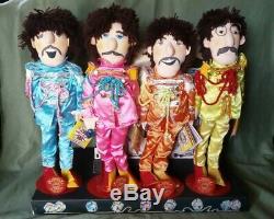 1988 BEATLES SGT. PEPPERS APPLAUSE COMPLETE ORG. TAGS & STANDS with HTF STAGE