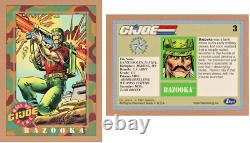 1991 G. I. Joe MINT Complete Set of 20 Impel Gold Border Hall of Fame Cards