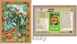 1991 G. I. Joe MINT Complete Set of 20 Impel Gold Border Hall of Fame Cards