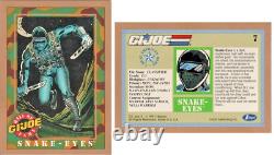 1991 G. I. Joe MINT Complete Set of 20 Impel Gold Border Hall of Fame Cards