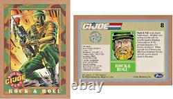 1991 G. I. Joe MINT Complete Set of 20 Impel Gold Border Hall of Fame Cards