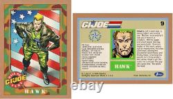 1991 G. I. Joe MINT Complete Set of 20 Impel Gold Border Hall of Fame Cards