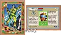 1991 G. I. Joe MINT Complete Set of 20 Impel Gold Border Hall of Fame Cards