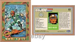 1991 G. I. Joe MINT Complete Set of 20 Impel Gold Border Hall of Fame Cards