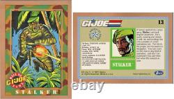 1991 G. I. Joe MINT Complete Set of 20 Impel Gold Border Hall of Fame Cards