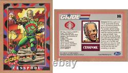 1991 G. I. Joe MINT Complete Set of 20 Impel Gold Border Hall of Fame Cards