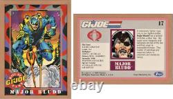 1991 G. I. Joe MINT Complete Set of 20 Impel Gold Border Hall of Fame Cards