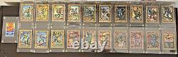 1991 G. I. Joe MINT Complete Set of 20 Impel Gold Border Hall of Fame Cards