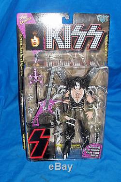 1997 All 4 KISS Ultra-Action Figures McFarlane Toys Unopened Gene Simmons Band