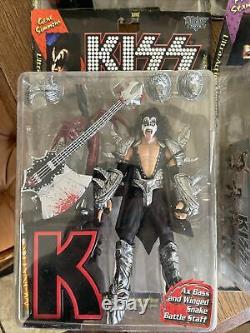 1997 McFarlane KISS 7 Ultra Action Figure Sealed in Package (4) New