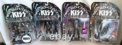 1998 KISS Psycho Circus Complete Set of 4 Figures Tour Edition McFarlane NIB