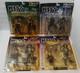 1998 Kiss Psycho Circus Action Figure Lot (4) Complete Set Mcfarlane New