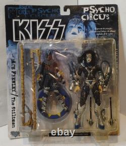 1998 Kiss Psycho Circus Action Figure Lot (4) Complete Set McFarlane New