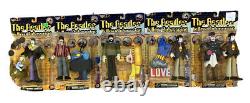 1999 MCFARLANE SET Of 5 THE BEATLES Yellow Submarine Love Action Figures Rare