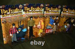 1999 McFarlane Action Figures The Beatles YellowSubmarine (entire set of 4) NIB