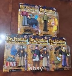 1999 McFarlane Beatles Yellow Submarine McFarlane Complete Set of 5 Figures