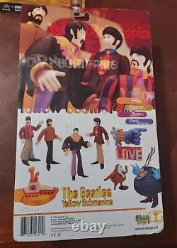 1999 McFarlane Beatles Yellow Submarine McFarlane Complete Set of 5 Figures