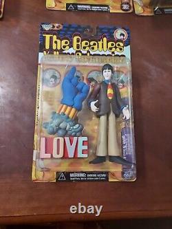 1999 McFarlane Beatles Yellow Submarine McFarlane Complete Set of 5 Figures