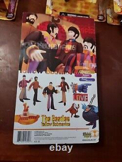 1999 McFarlane Beatles Yellow Submarine McFarlane Complete Set of 5 Figures