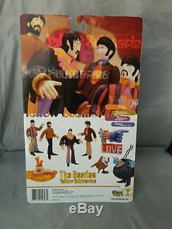 1999 McFarlane The Beatles Yellow Submarine Action Figure Set Very Clean Boards