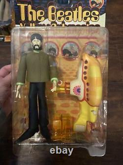 1999 McFarlane Toys Beatles Yellow Submarine Action Figures (Lot of 4)