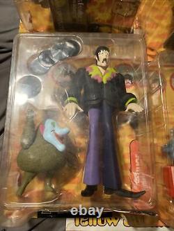 1999 NEW Beatles YELLOW SUBMARINE Complete 5 Set Action Figures McFarlane Toys