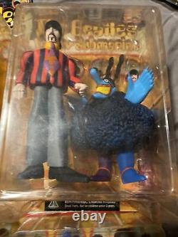 1999 NEW Beatles YELLOW SUBMARINE Complete 5 Set Action Figures McFarlane Toys