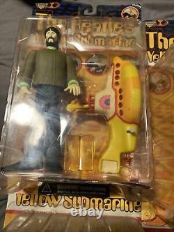1999 NEW Beatles YELLOW SUBMARINE Complete 5 Set Action Figures McFarlane Toys