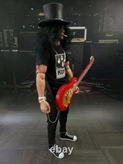 1/6 Custom Slash Figure Guns N Roses Rock Guitarist With Guitar Made To Order