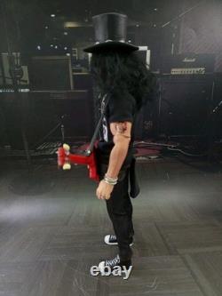1/6 Custom Slash Figure Guns N Roses Rock Guitarist With Guitar Made To Order