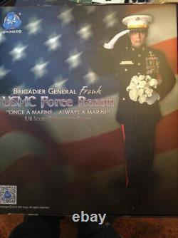1/6 DID USMC Force Recon Brigadier General Frank Dress Marine MIB
