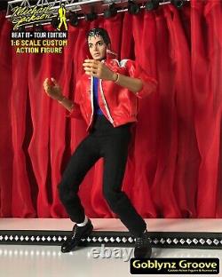 1/6 Scale Custom 2023 Michael Jackson BEAT IT TOUR Action Figure 12 inch 16