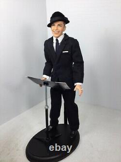 1/6 Scale Customized Frank Sinatra Figure + Stand Music & Cigarettes Rat Pack