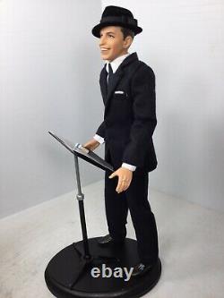 1/6 Scale Customized Frank Sinatra Figure + Stand Music & Cigarettes Rat Pack