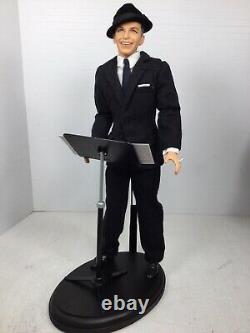 1/6 Scale Customized Frank Sinatra Figure + Stand Music & Cigarettes Rat Pack